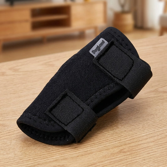 Dog Leg Recovery Brace | Anti-Lick Joint Support Strap | Post-Surgery Wound Protection | S–XL