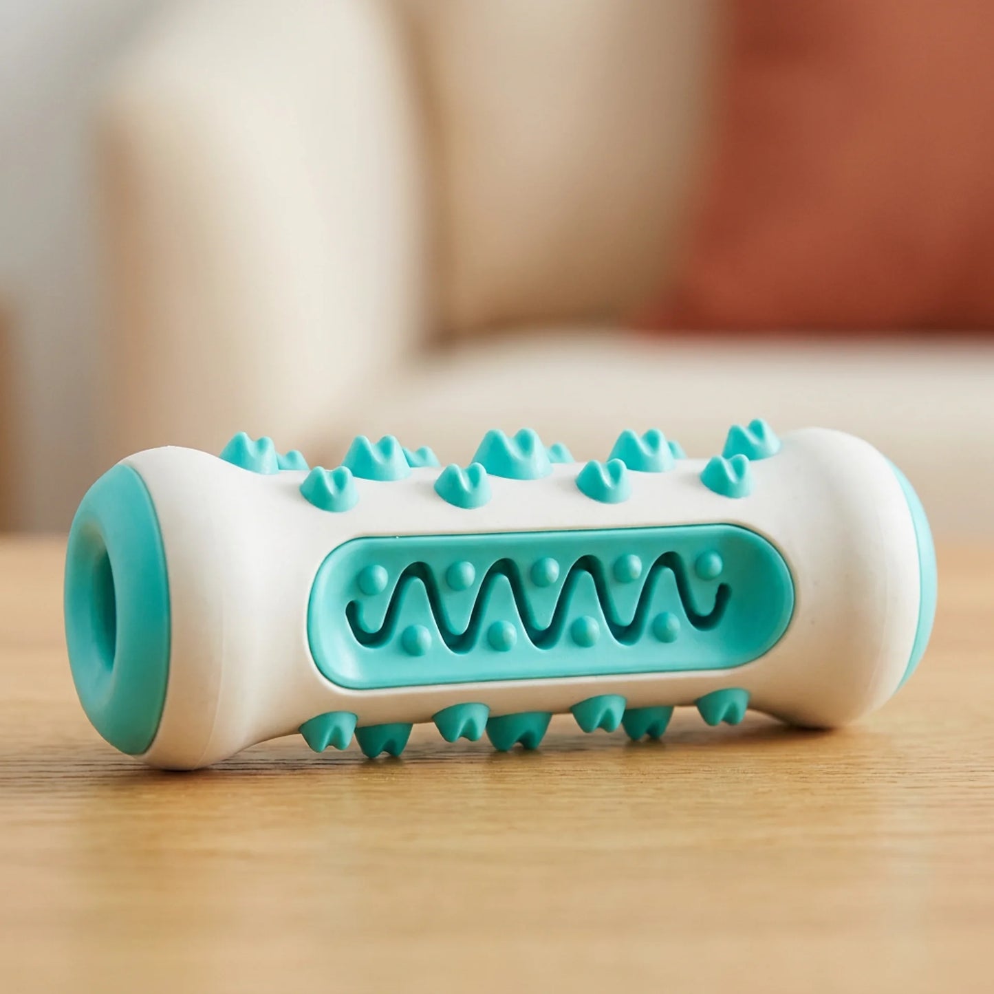 Dog Dental Chew Toy & Toothbrush | BPA-Free Teeth Cleaning Stick | Reduces Plaque & Tartar