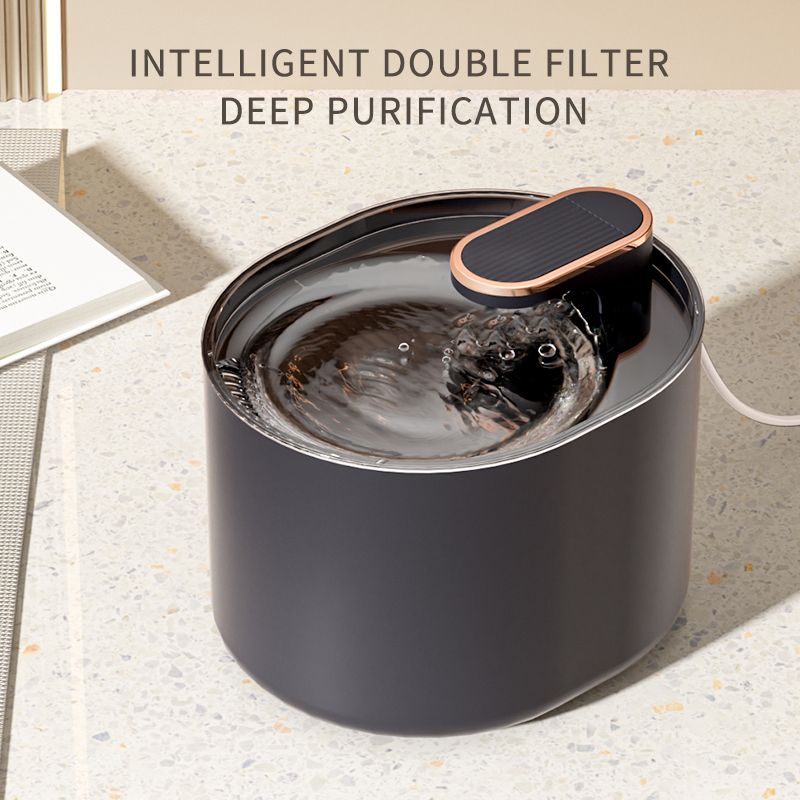 Automatic Pet Water Fountain — Quiet 3L Filtered Dispenser for Cats & Dogs