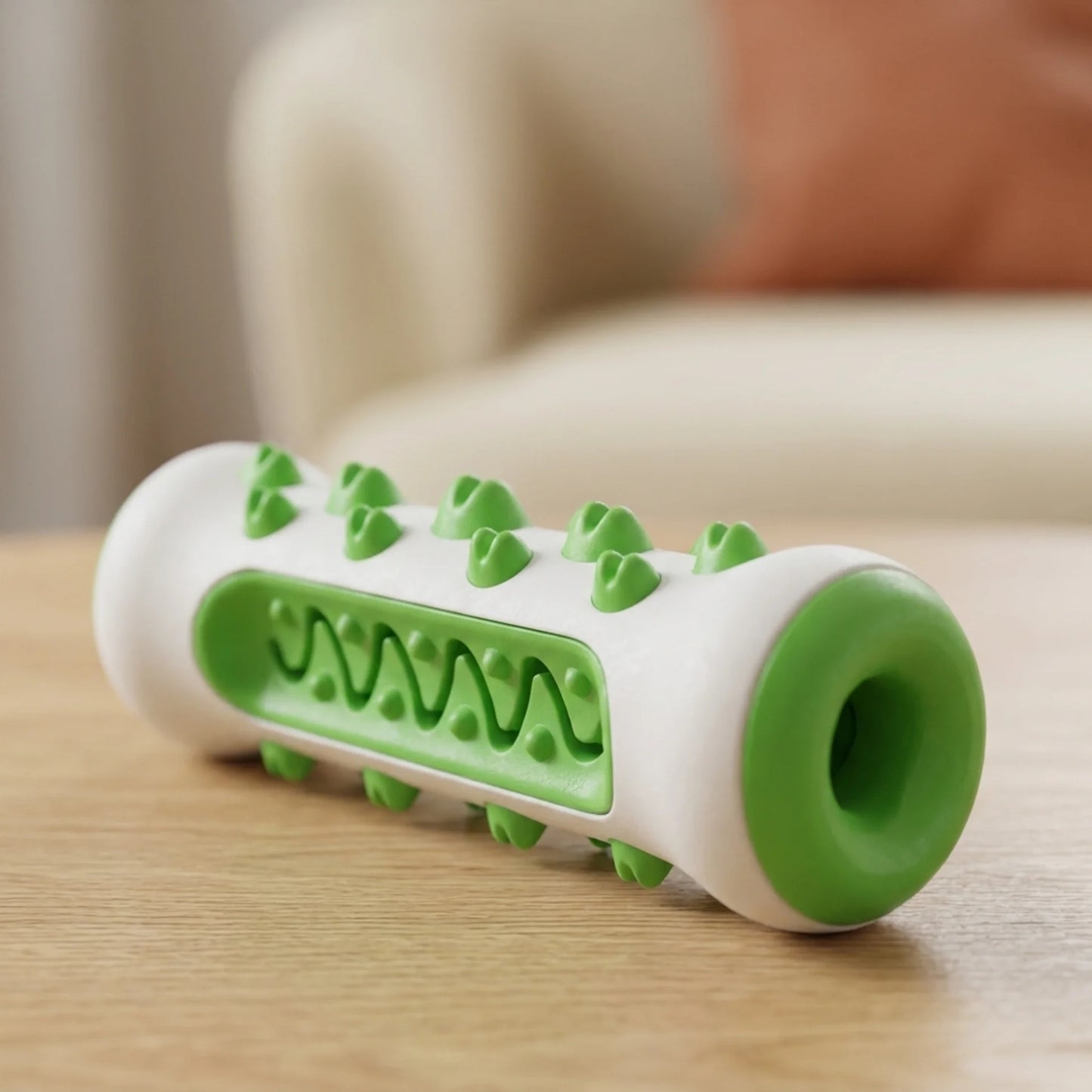 Dog Dental Chew Toy & Toothbrush | BPA-Free Teeth Cleaning Stick | Reduces Plaque & Tartar
