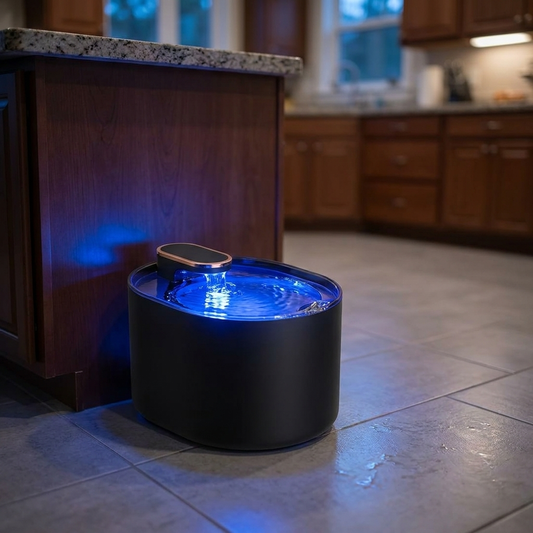 Automatic Pet Water Fountain — Quiet 3L Filtered Dispenser for Cats & Dogs