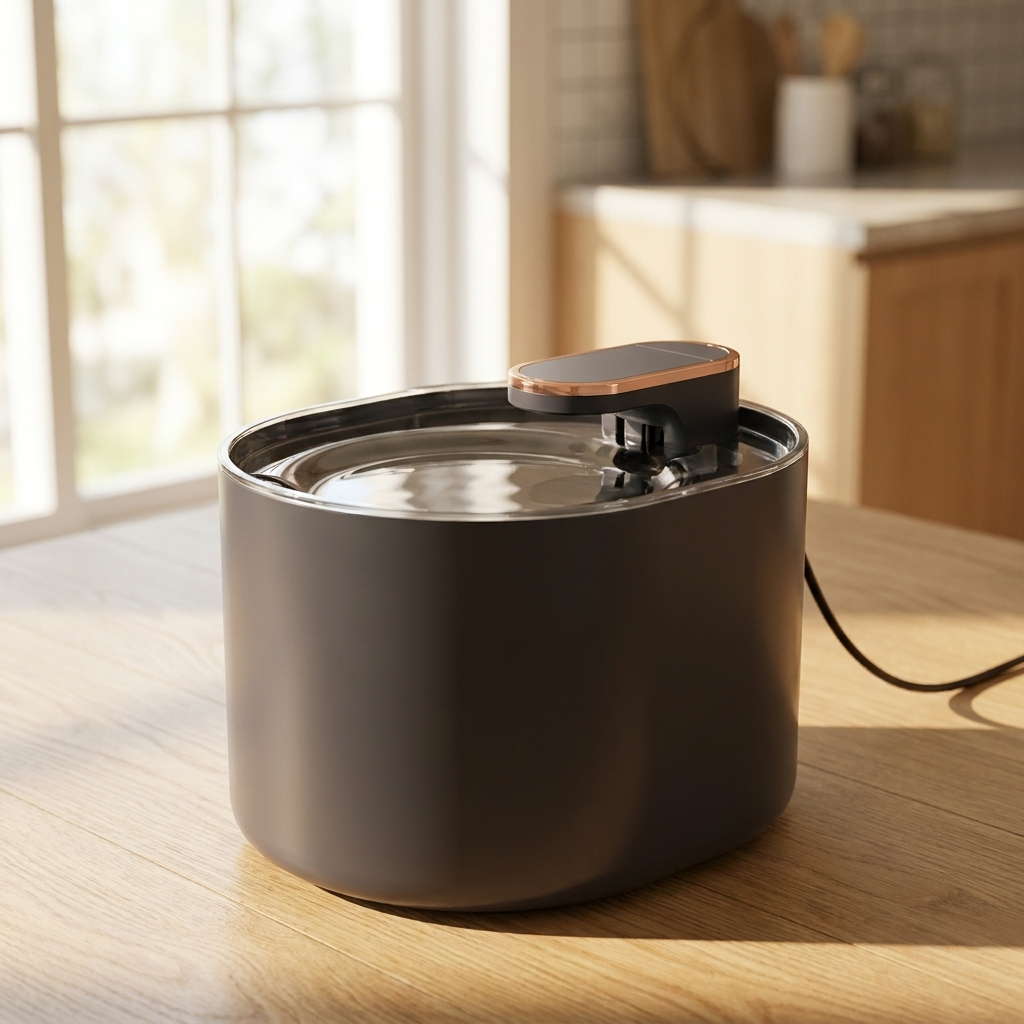 Automatic Pet Water Fountain — Quiet 3L Filtered Dispenser for Cats & Dogs
