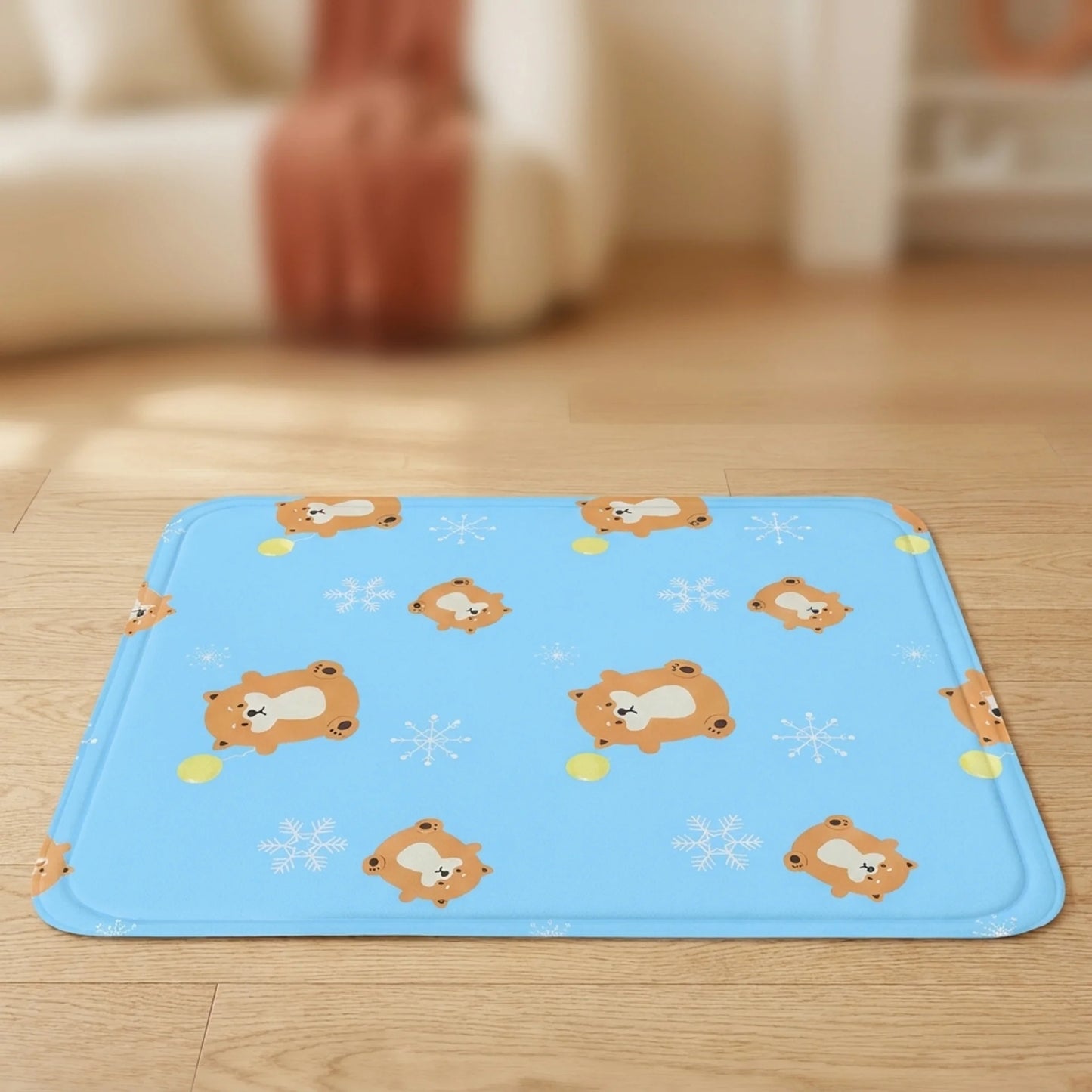 Self-Cooling Gel Mat for Cats & Dogs | Summer Ice Pad | S–XL