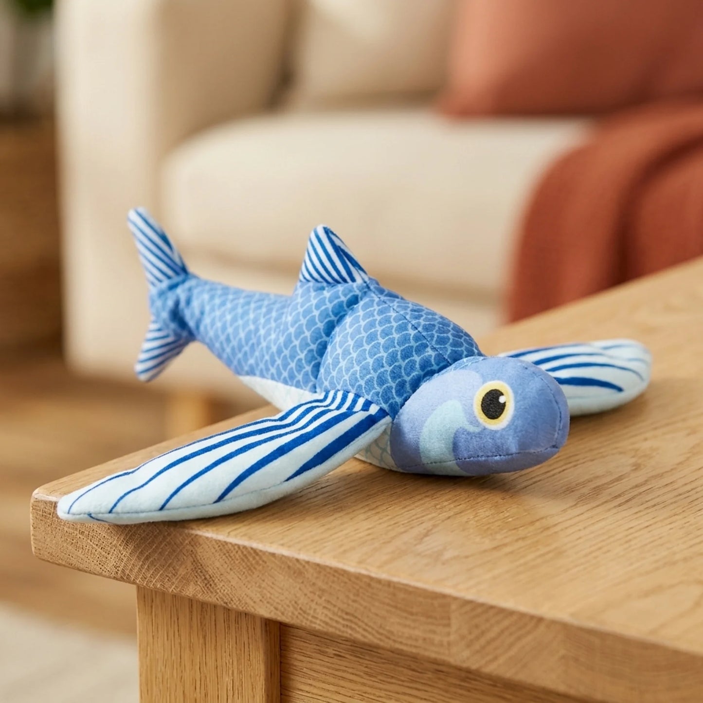 Plush Interactive Pet Toy — Soft Squeaky Animal Design for Cats and Dogs, 5 Characters