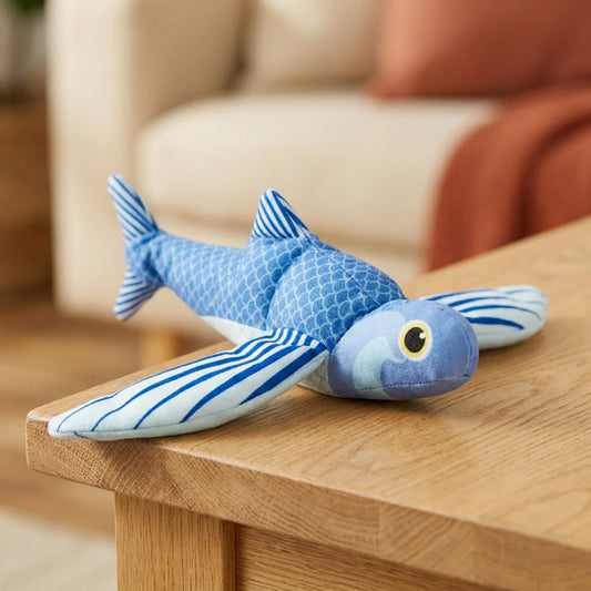 Plush Interactive Pet Toy — Soft Squeaky Animal Design for Cats and Dogs, 5 Characters